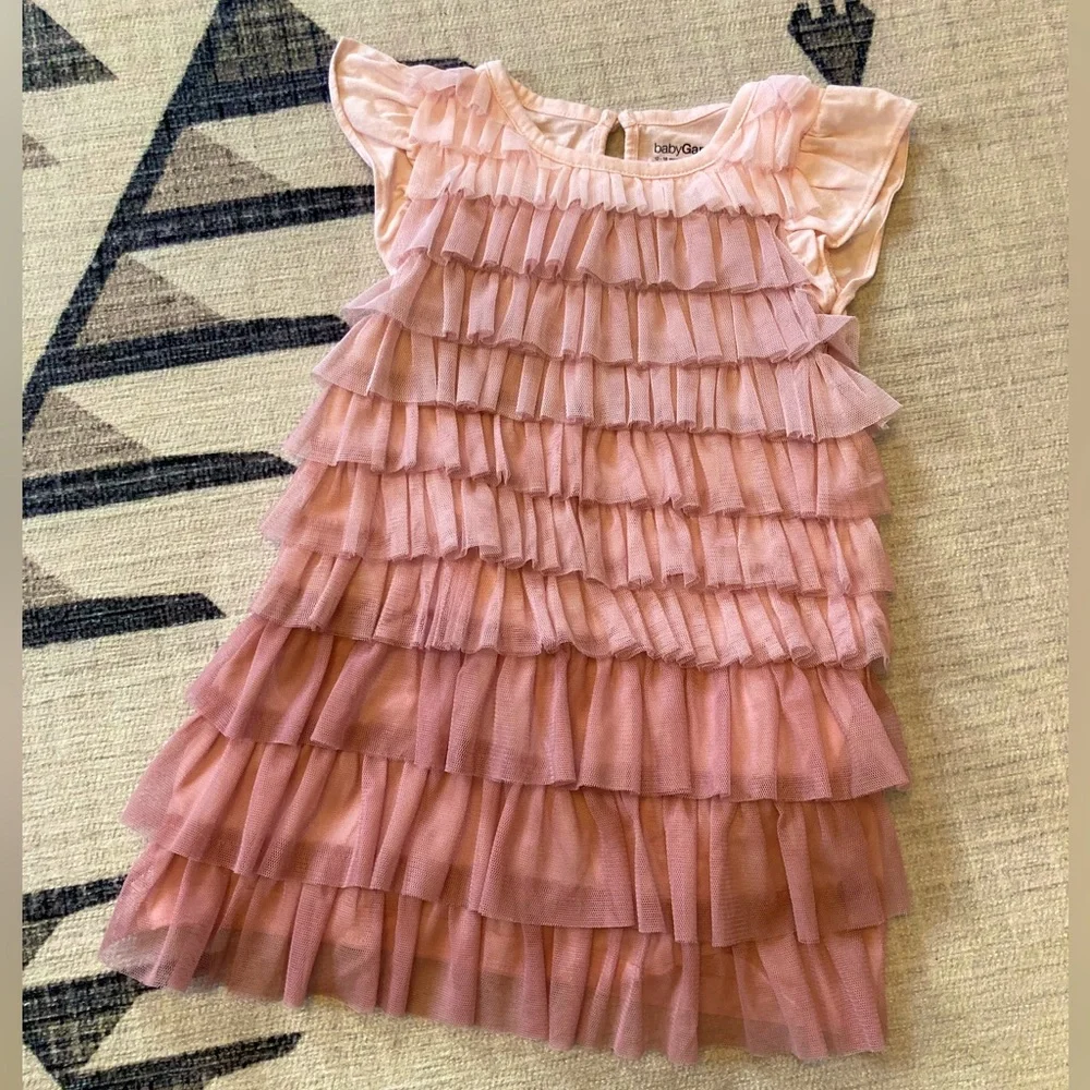 BabyGap Ruffle Tulle Layer Dress, 12-18mo - Picture 1 of 10